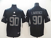 Nike Cowboys 90 DeMarcus Lawrence Black Impact Rush Limited Jersey,baseball caps,new era cap wholesale,wholesale hats